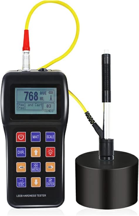 leeb hardness tester|portable hardness tester for metals.